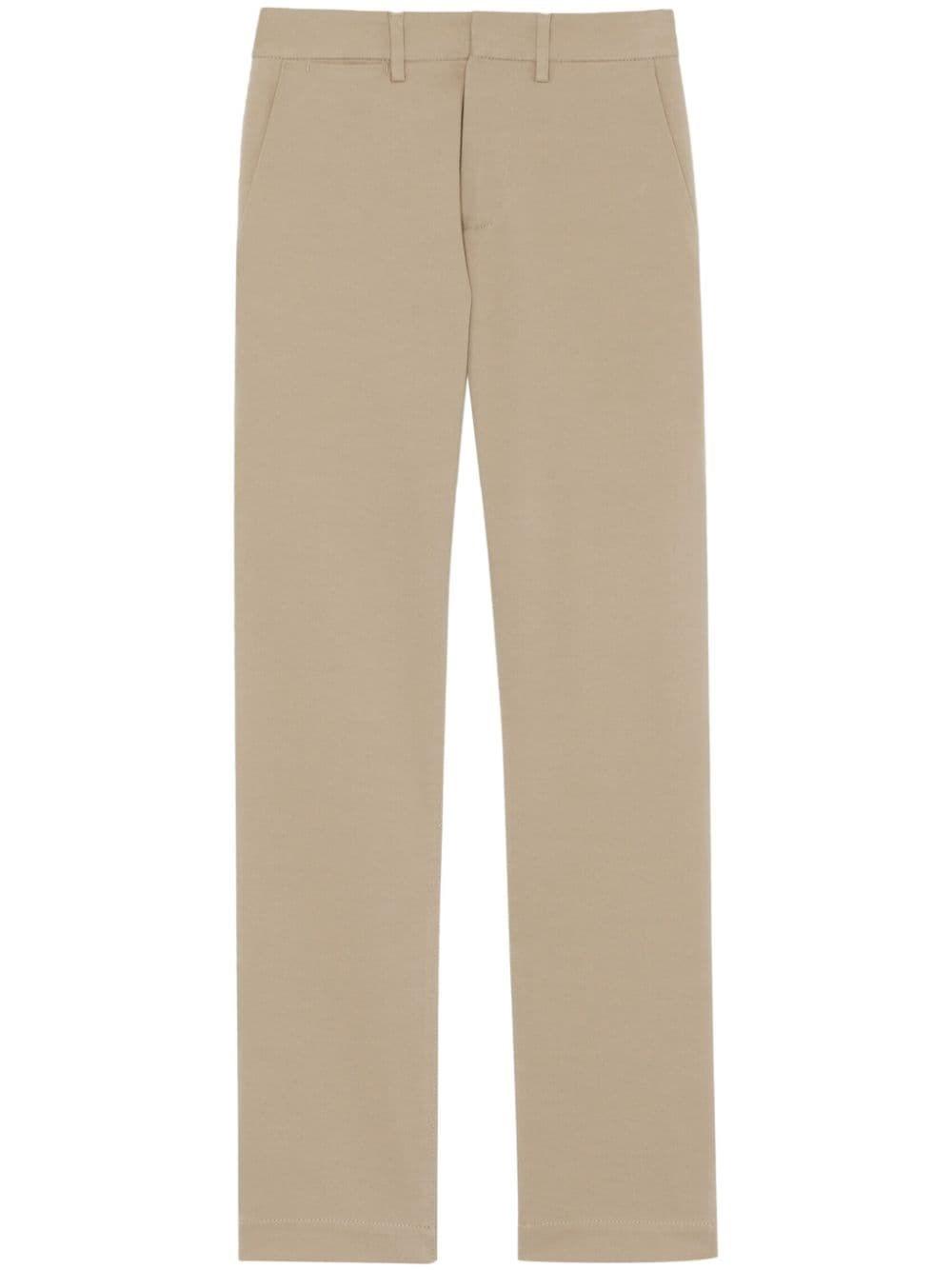 パンツ Saint Laurent SS24 Biscuit cotton pant (786680Y1A62 2965) Cotton drill trousers SAINT LAURENT Woman Tg. 36 FR