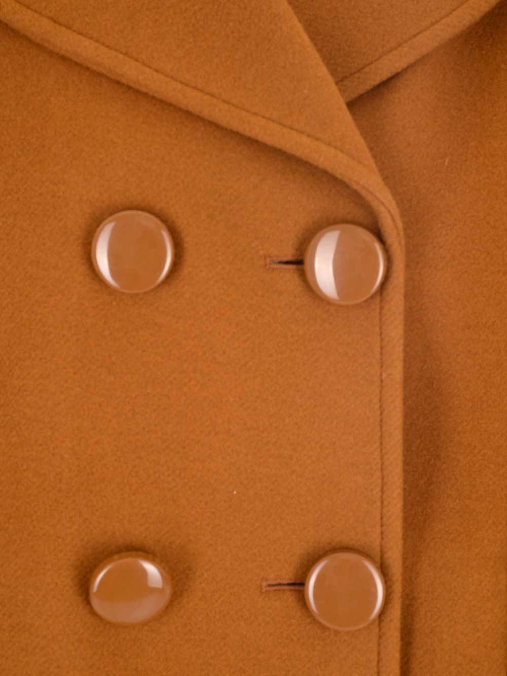 caramel pea coat