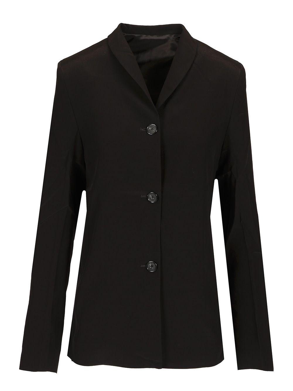 【Toteme】Overlay Summer Blazer サマーブレザー 送料関税込 Overlay summer blazer black – TOTEME