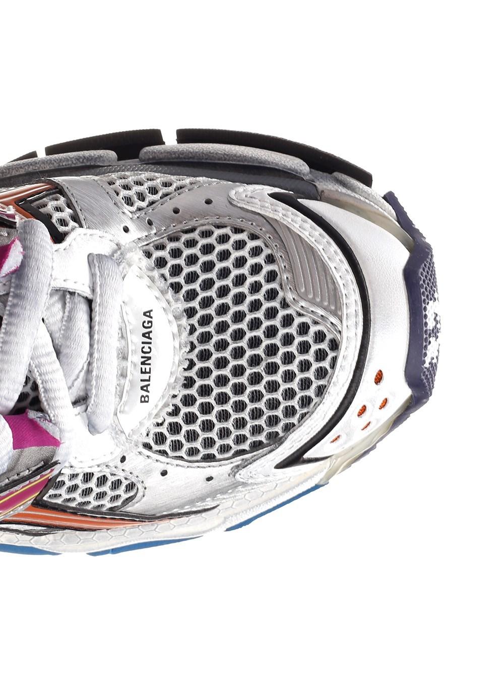 Balenciaga 'runner' Sneakers With Reflective Details In A Mix Of