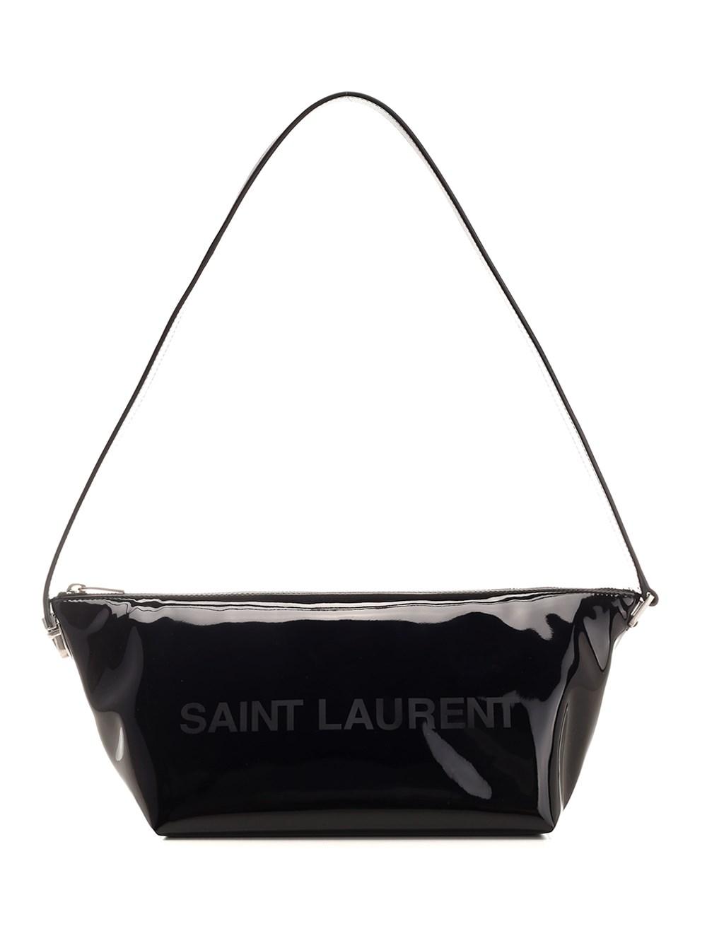 Saint Laurent Le Monogram Coeur Chocolate Shoulder Bag New