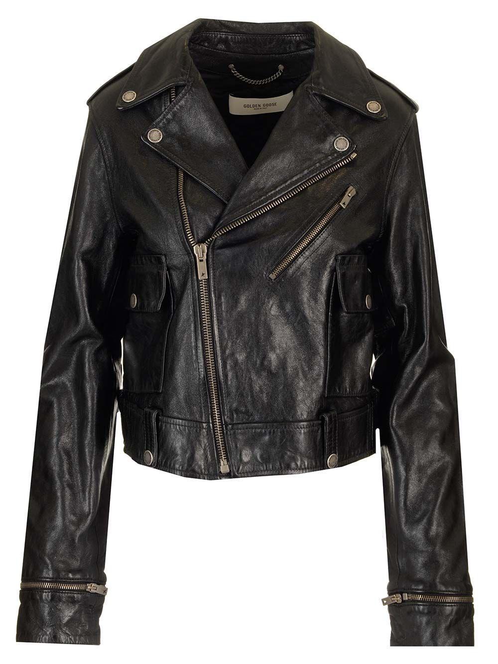Golden Goose Leather jackets for Women | Online Sale up to