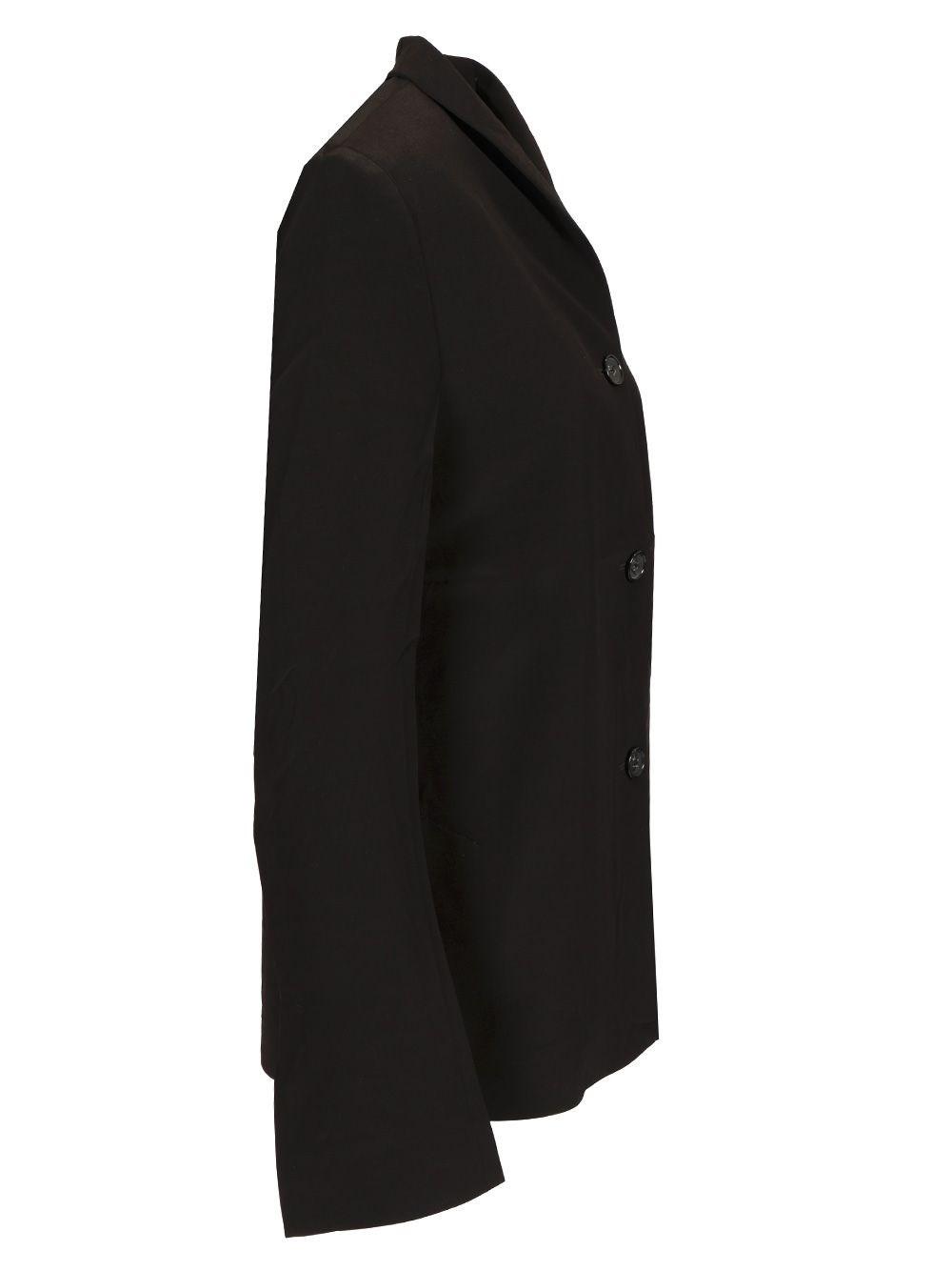 TOTEME Overlay Summer Blazer in Black | Lyst