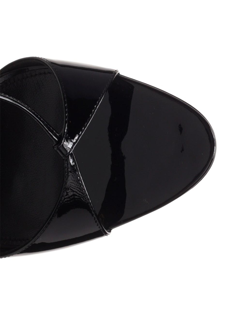 saint laurent anouk patent slingback sandals