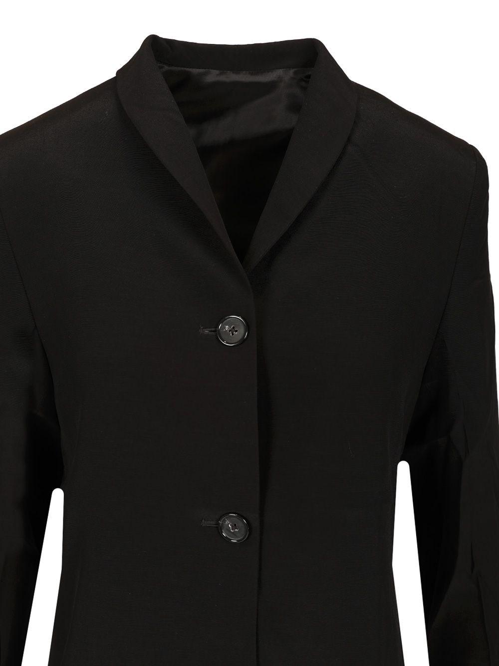 TOTEME Overlay Summer Blazer in Black | Lyst