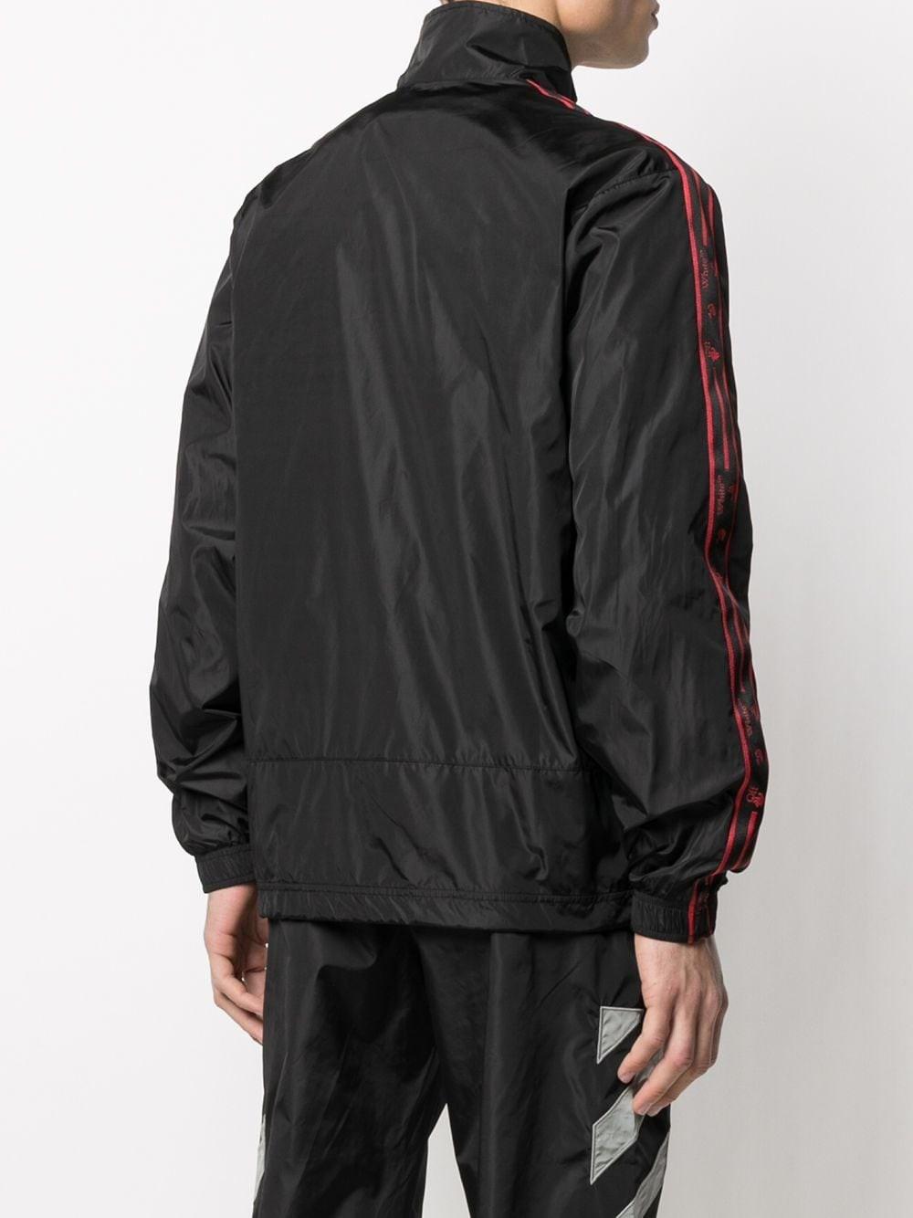 Off-White c/o Virgil Abloh Synthetic Logo-print Zip-up Track 