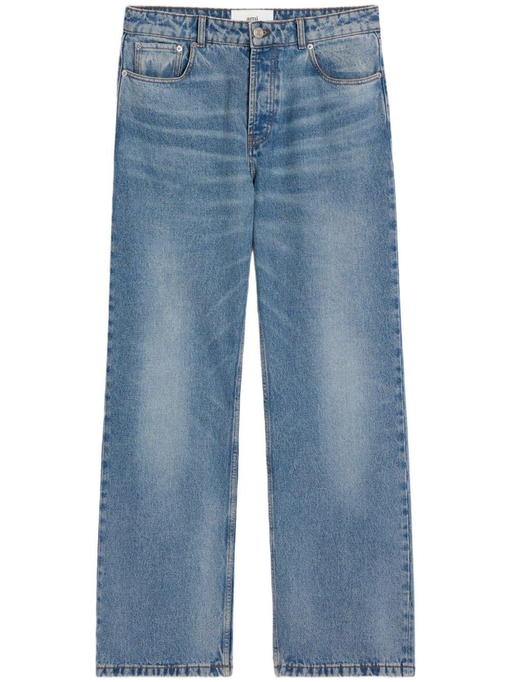 デニム・ジーパン AMI PARIS Garment-dyed jeans AMI PARIS(アミ パリス) デニム・ジーパン(メンズ) - 海外通販の