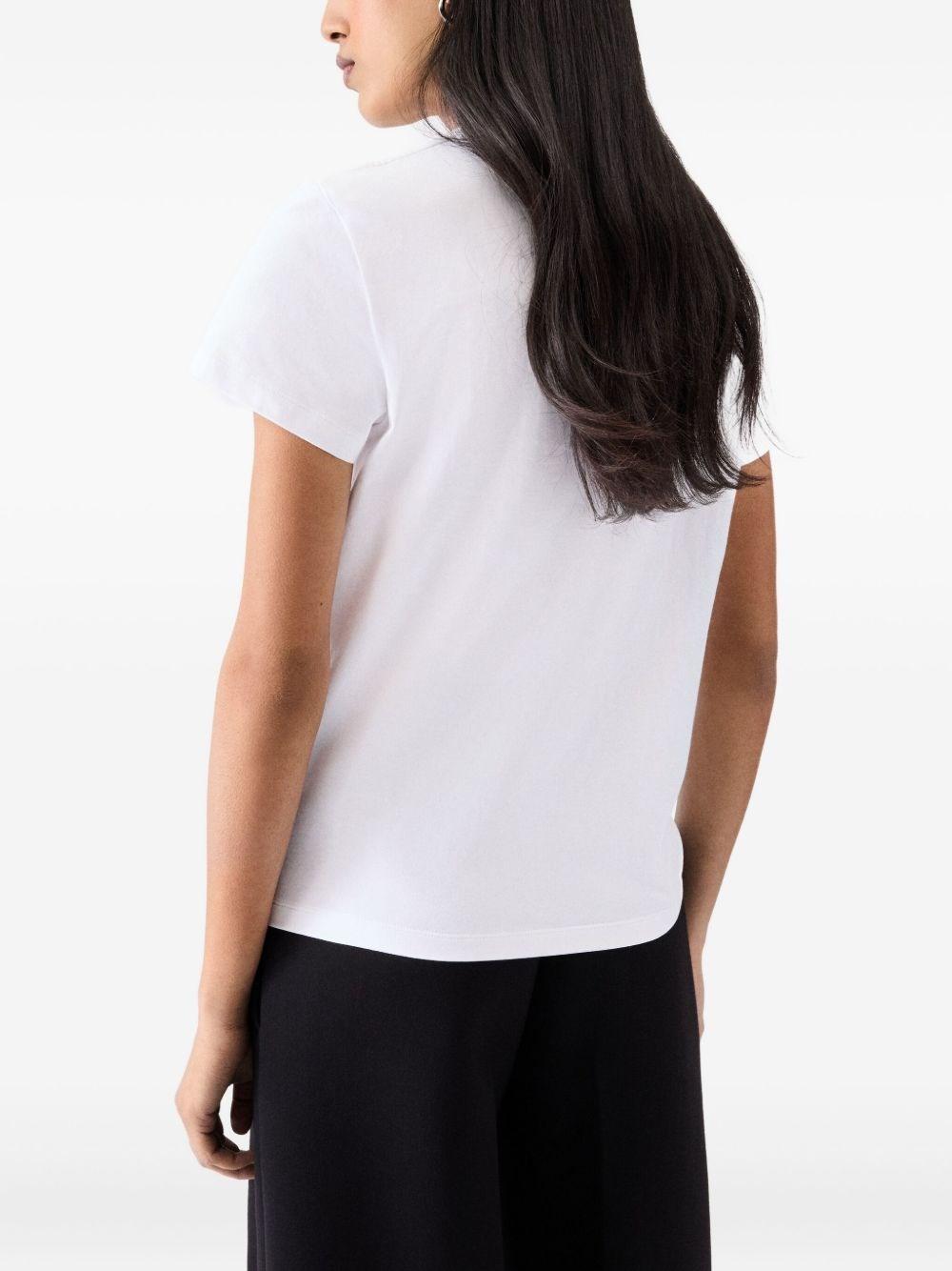 ★JACQUEMUS★ Le Bachi Short Sleeve T-Shirt White 211JS00121 JACQUEMUS L'ENFANT La Chemise short-sleeve Shirt | White