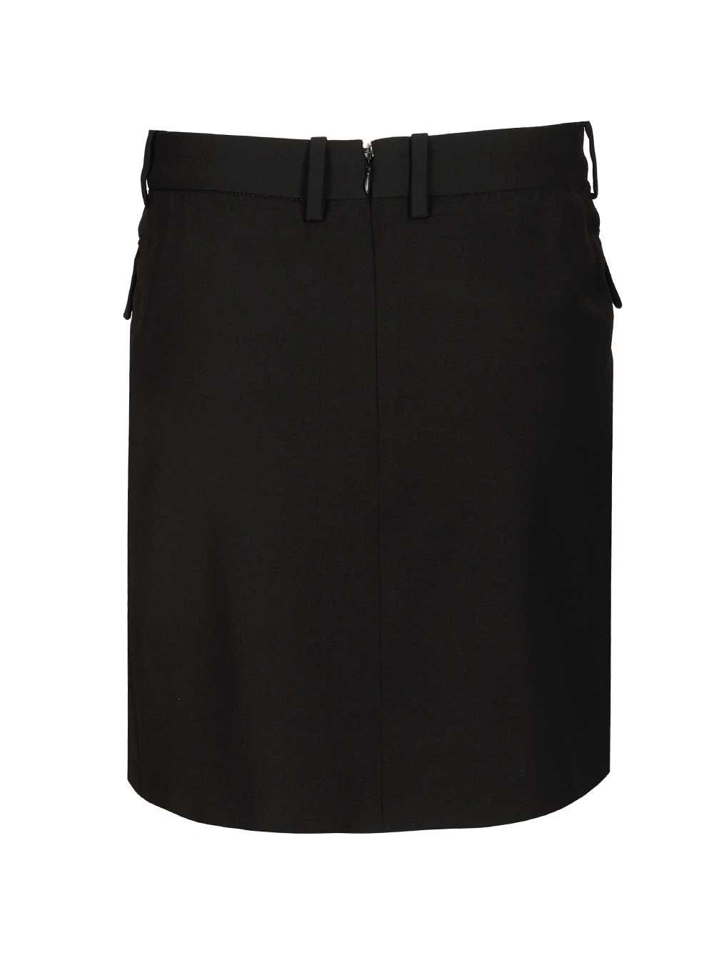 ミニスカート Balenciaga Black Twill Mini Skirt Women's Tailored Mini Skirt in Black | Balenciaga US