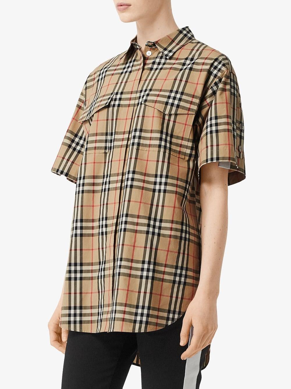 vintage burberry flannel