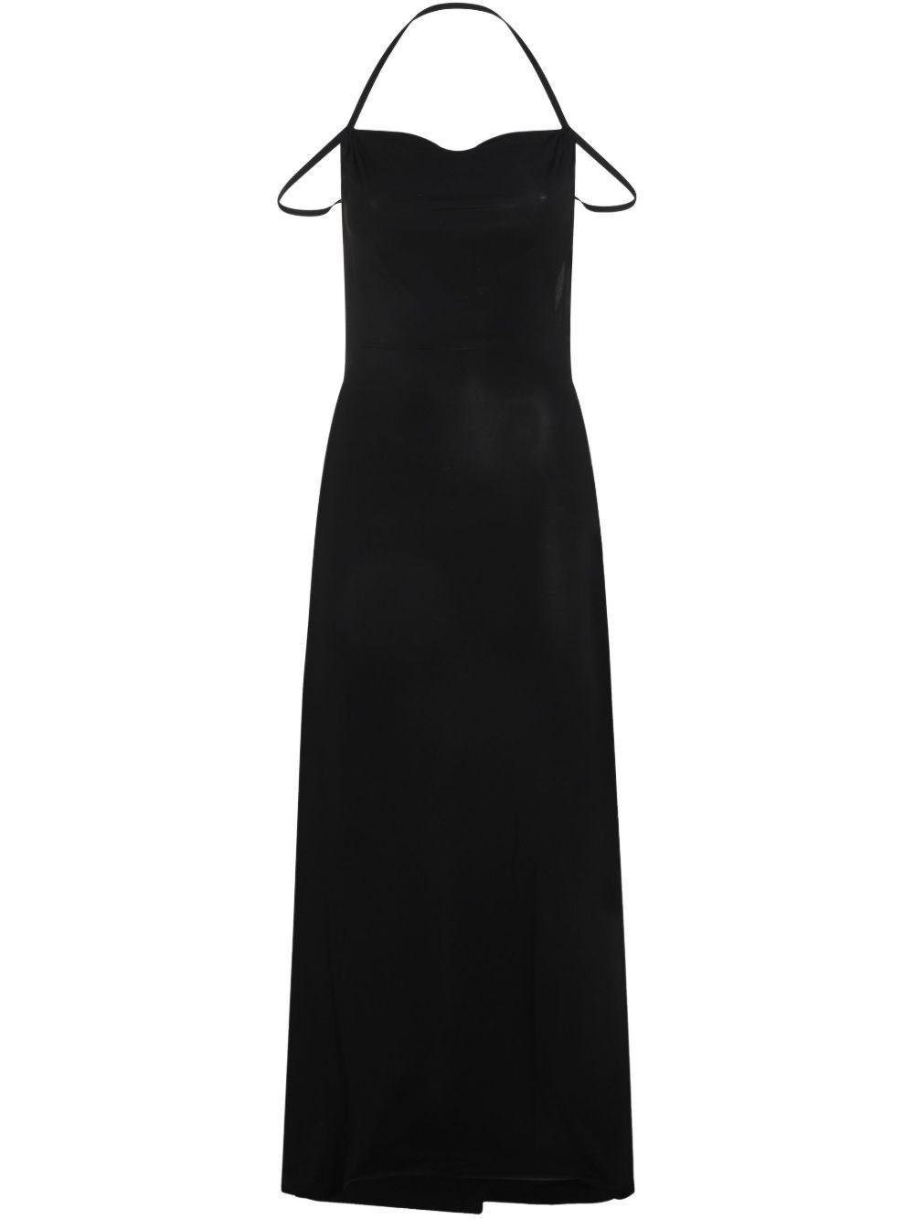 Marine Serre Backless Dress Dresses in Black | Lyst