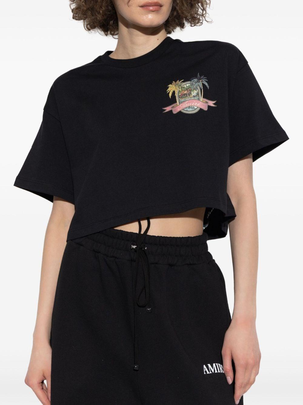 Tシャツ・カットソー AMIRI Women Tunic Tops KNTT1025BLACK Black 9_SUPER_20BOWL_SHIRT_TOP_MESH_