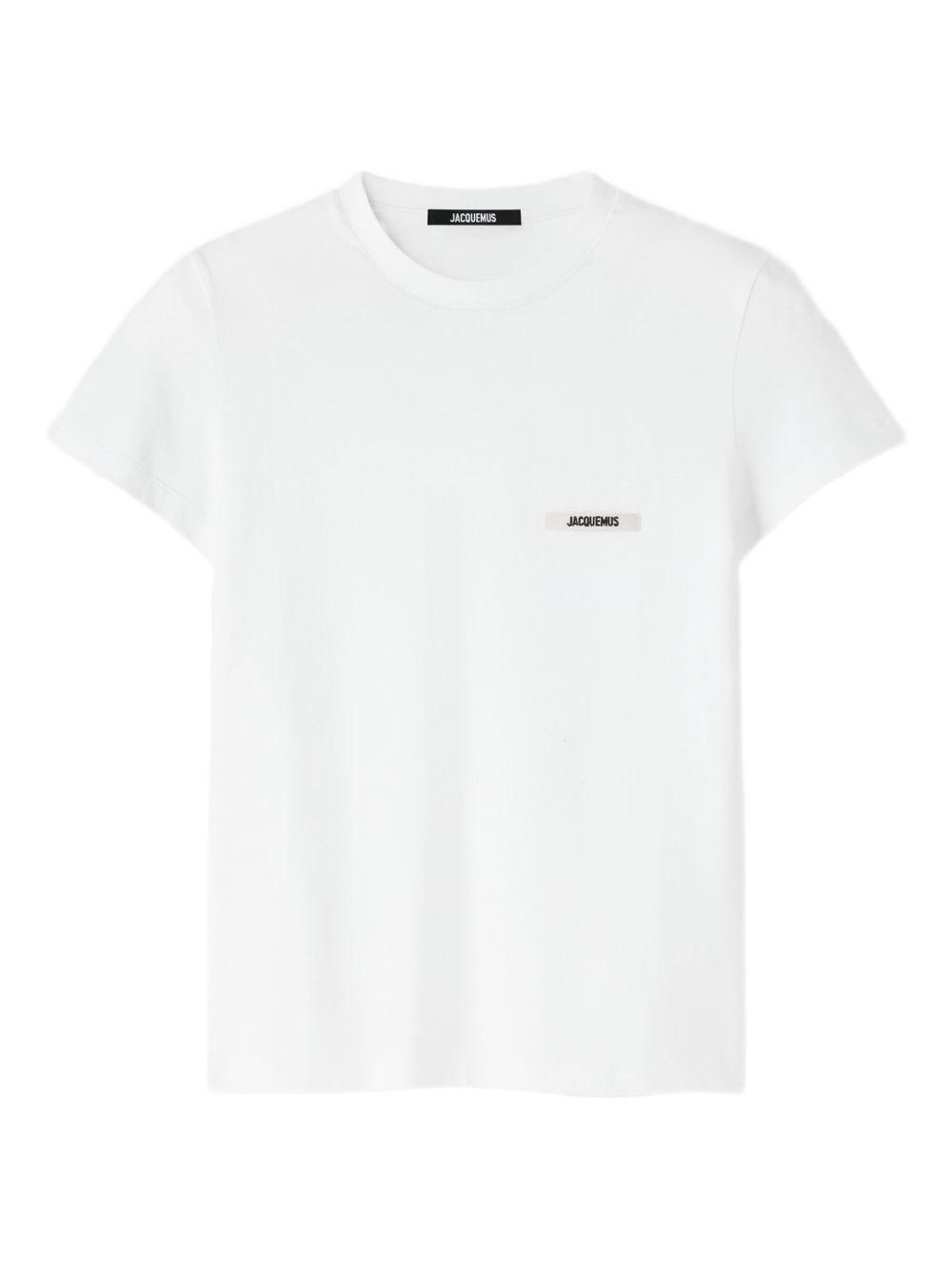 ★JACQUEMUS★ Le Bachi Short Sleeve T-Shirt White 211JS00121 PE22---jacquemus---