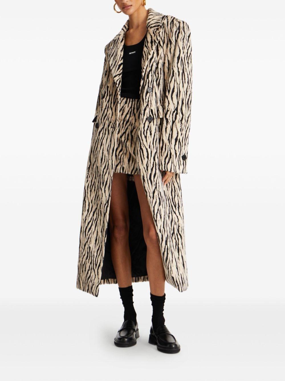スカート ROTATE BIRGER CHRISTENSEN 'Printed Faux Fur' skirt Rotate Birger Christensen 'Printed Faux Fur' Skirt – BALTINI