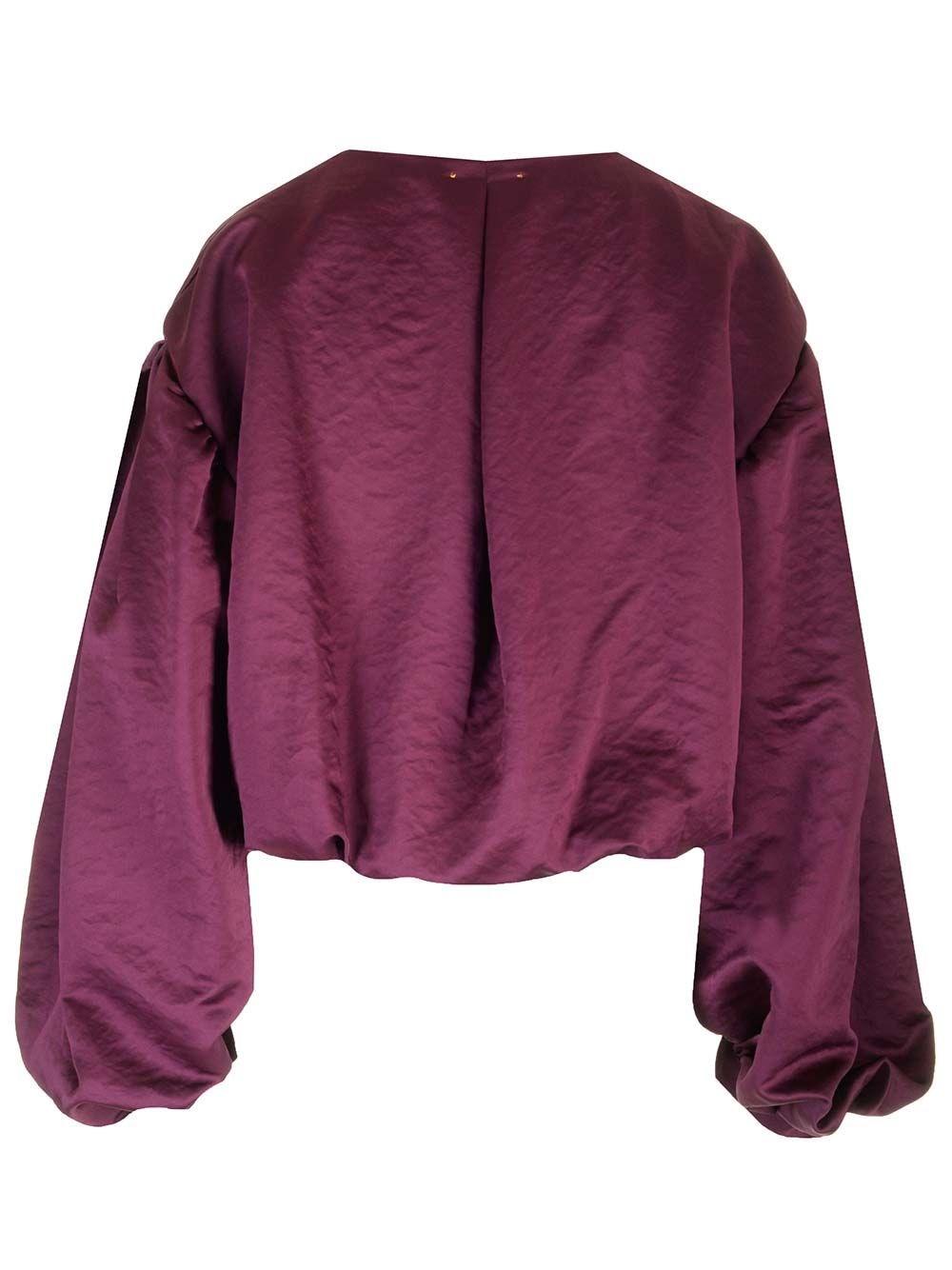 Purple bolero jacket hot sale