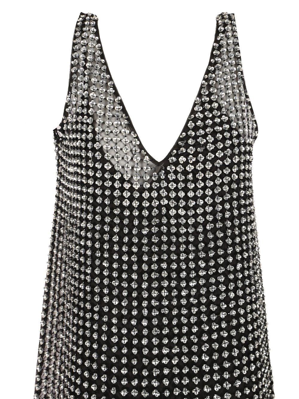 ワンピース Max Mara RITA - Short organza and sequin dress Max Mara Rita Dresses in Black | Lyst