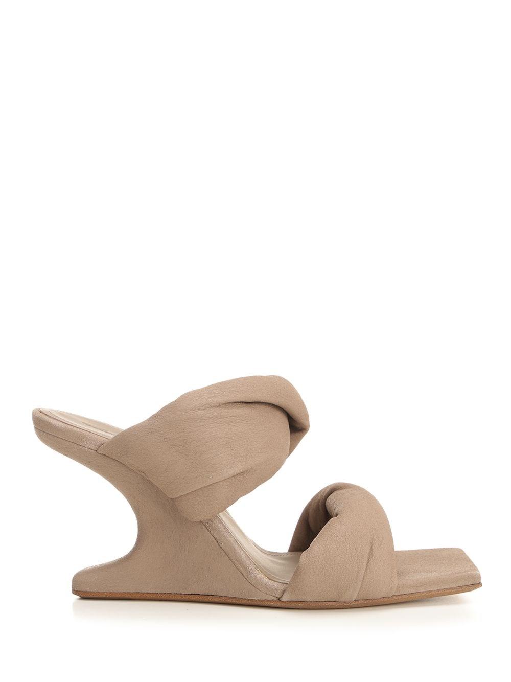 【Rick Owens】Porterville Cantilever 8 Twisted ヒール RICK OWENS | CANTILEVER 8 TWISTED SANDALS