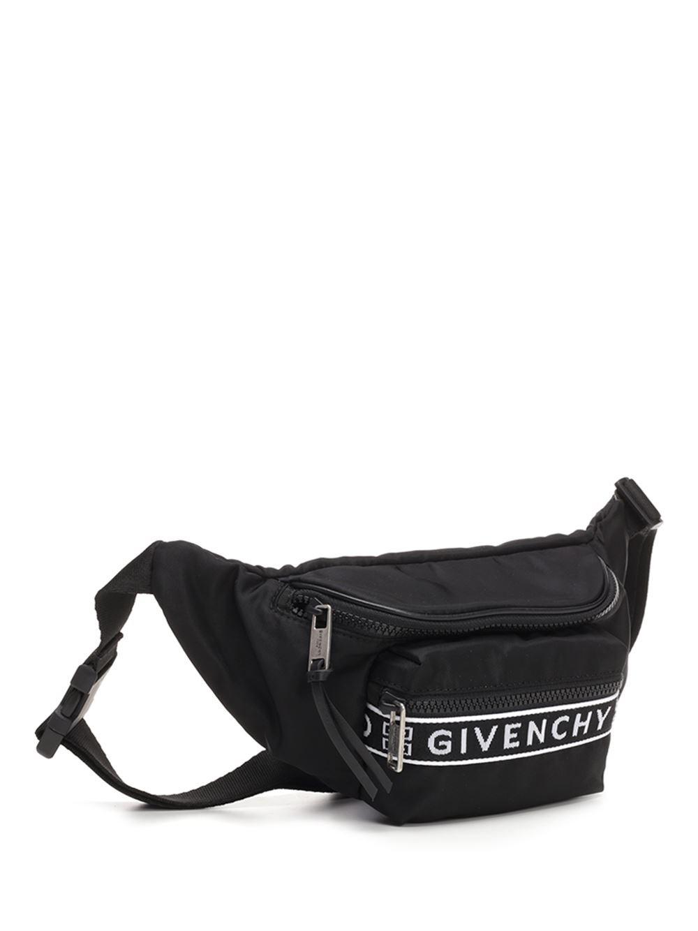 Givenchy Synthetic Black And White 4g Bum Bag for Men - Save 34% - Lyst