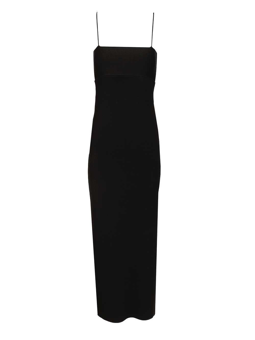 ワンピース Alexander Wang Bodycon Midi Dress MOCK NECK TEE DRESS IN BODYCON KNIT in BLACK | alexanderwang®