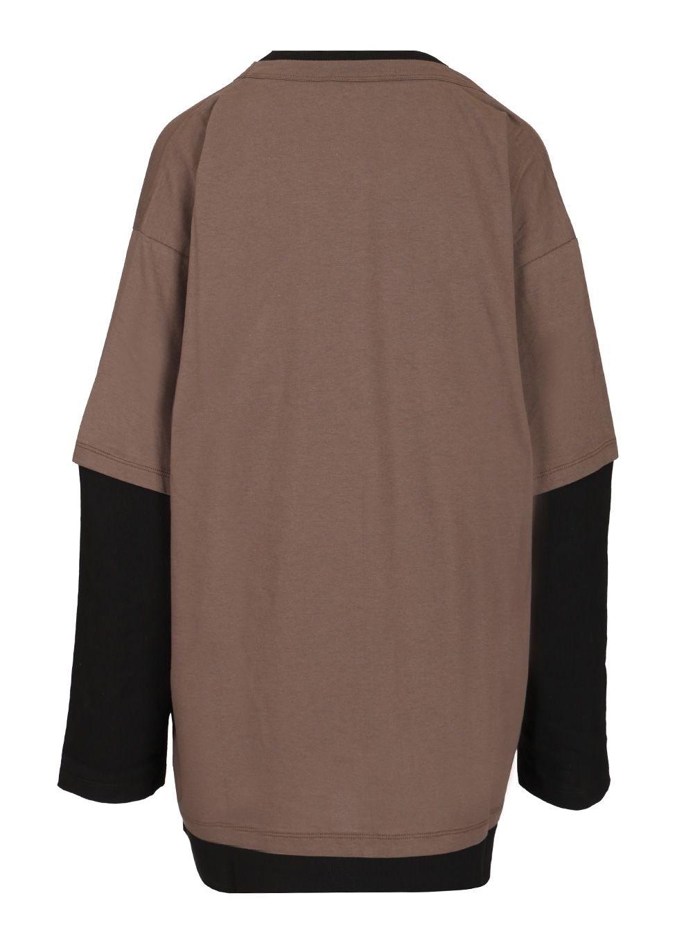 Tシャツ・カットソー Magliano Two-tone cotton oversize Trauma t-shirt Trauma Tee Oversized Black – Magliano