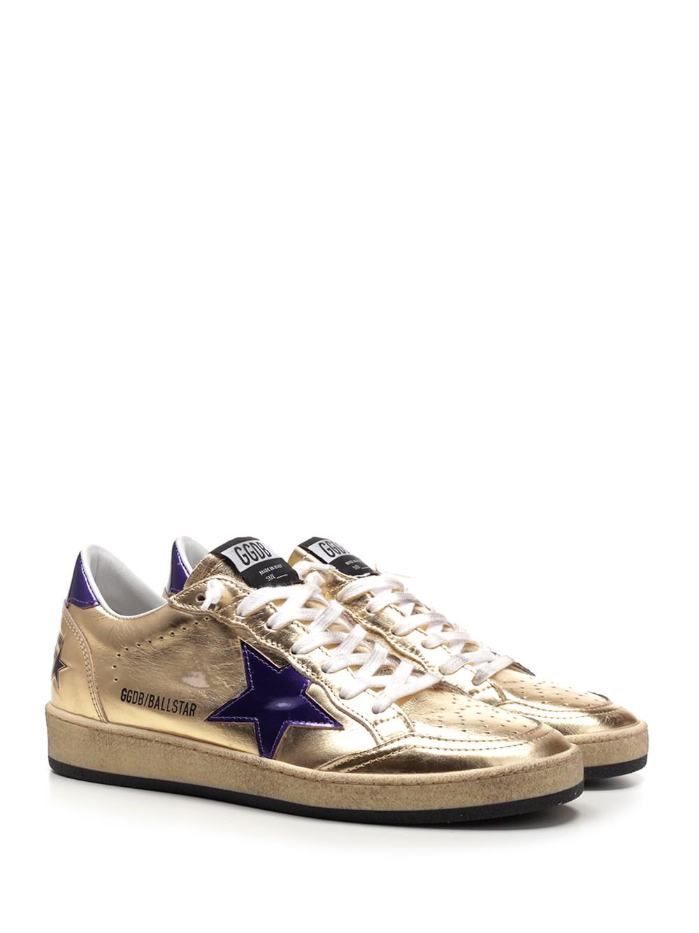 Golden Goose Goose Laminated Gold Leather 