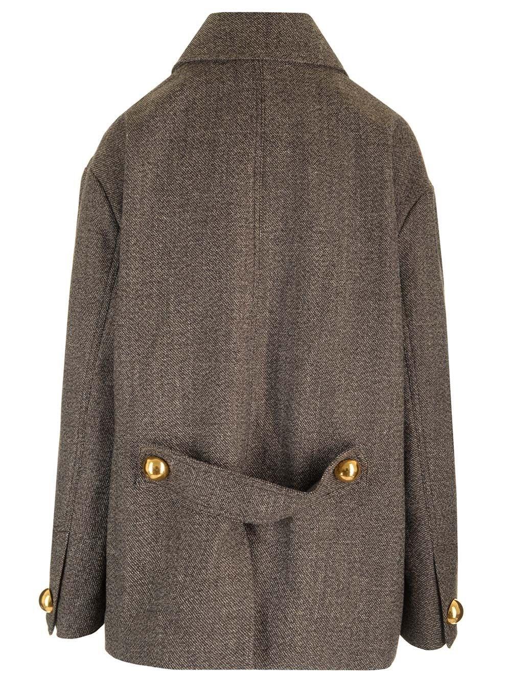 【Ami】wool and cotton caban Ami Paris Coats for Women | Online Sale up to 71% off | Lyst