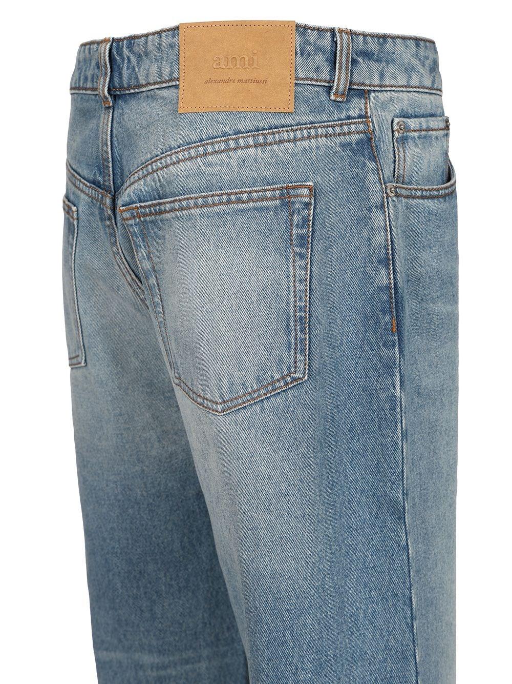 AMI｜JEANS (FTR031 DE0039 136) AMI PARIS: Jeans woman - Blue | Ami Paris jeans FTR031DE0046