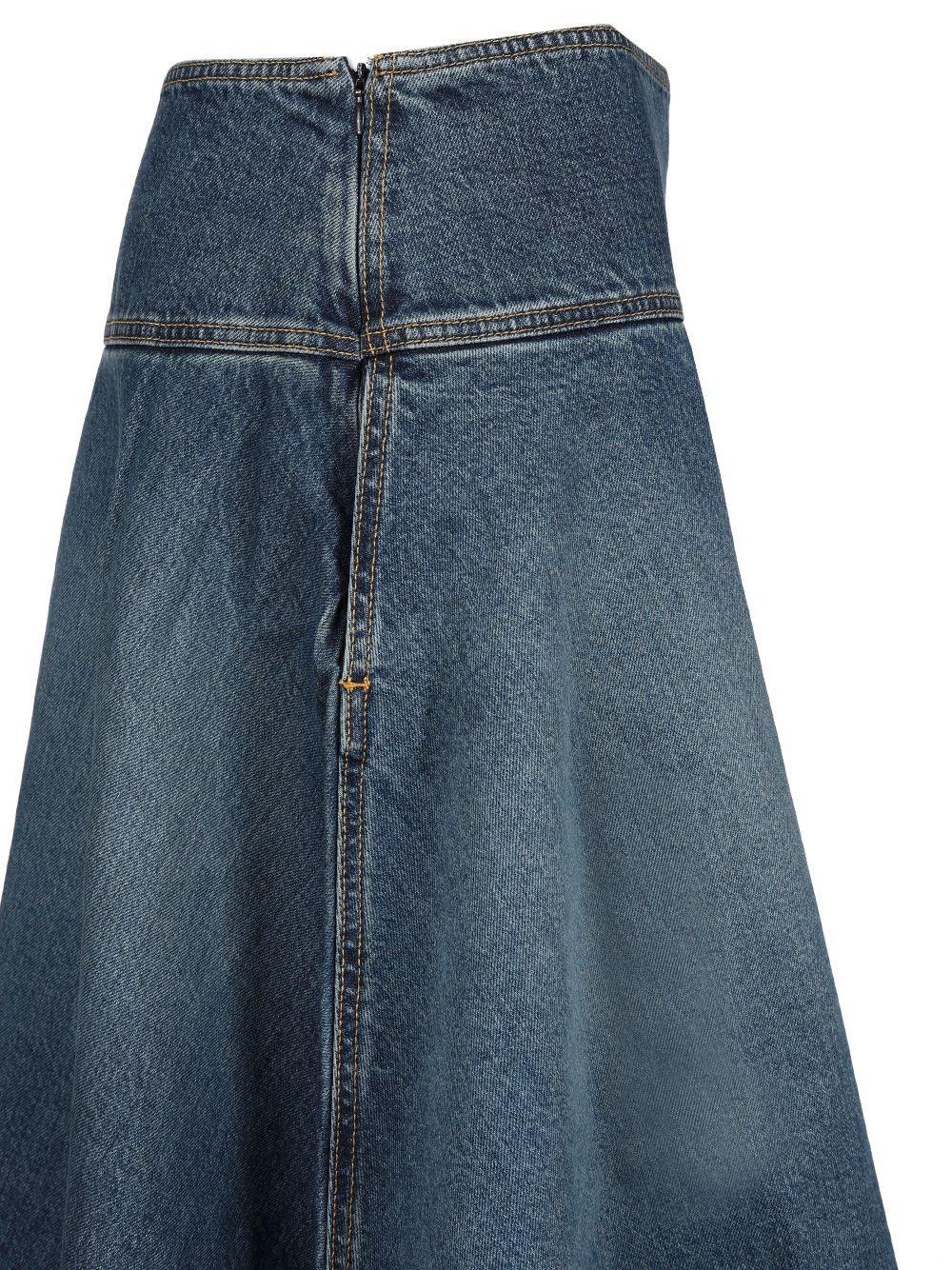 スカート Alaia Asymmetric full skirt Alaia Asymmetric Full Skirt | italist