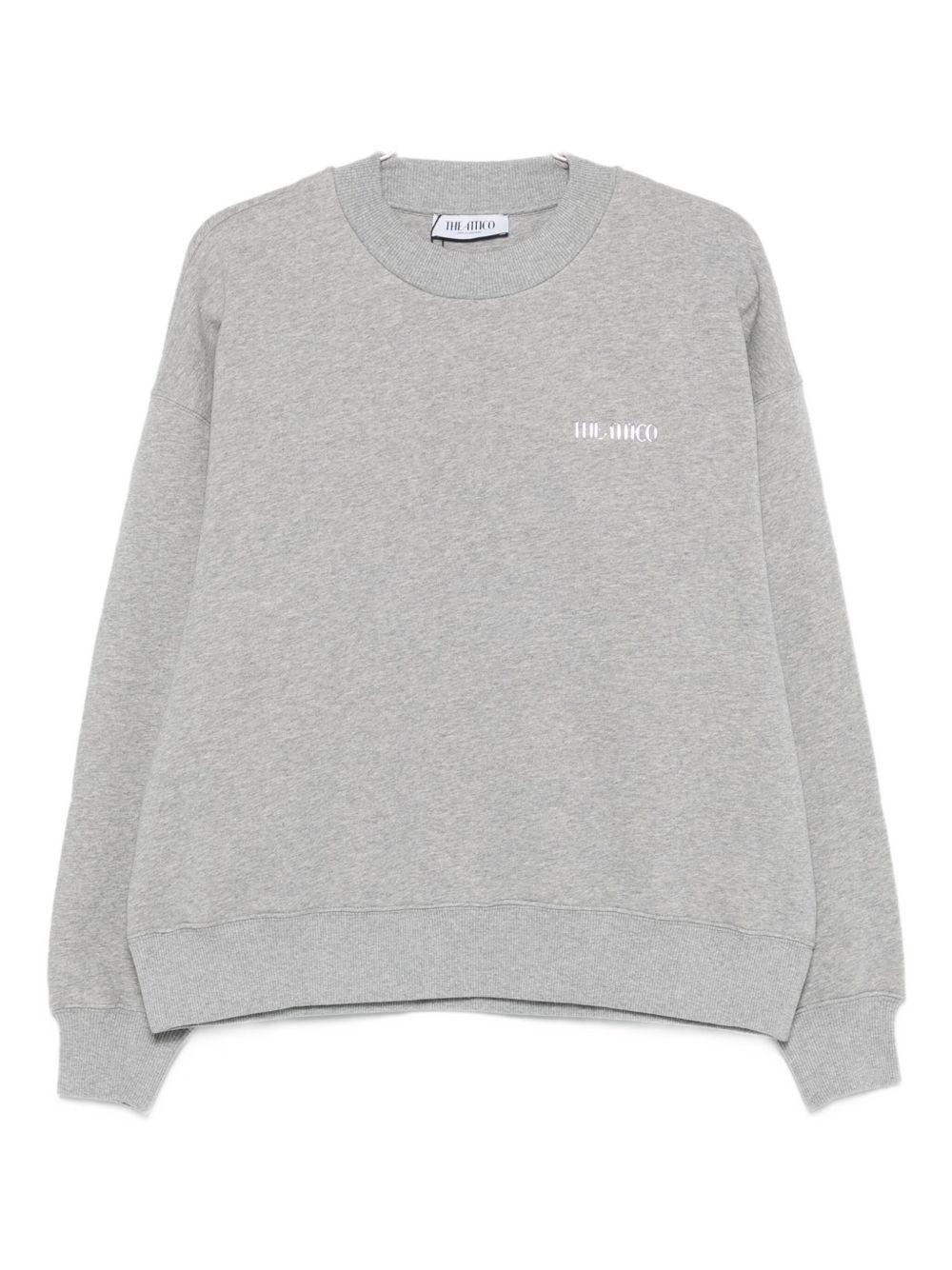 THE ATTICO 売れ筋商品|||ジ アティコ パーカー・スウェットシャツ アウター レディース Sweatshirts White The Attico Logo Embossed Hoodie | White | FARFETCH