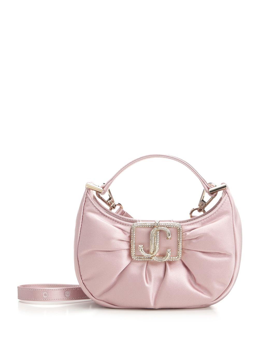 Jimmy Choo Edie Hobo Mini Handbags Rose in Pink | Lyst Canada