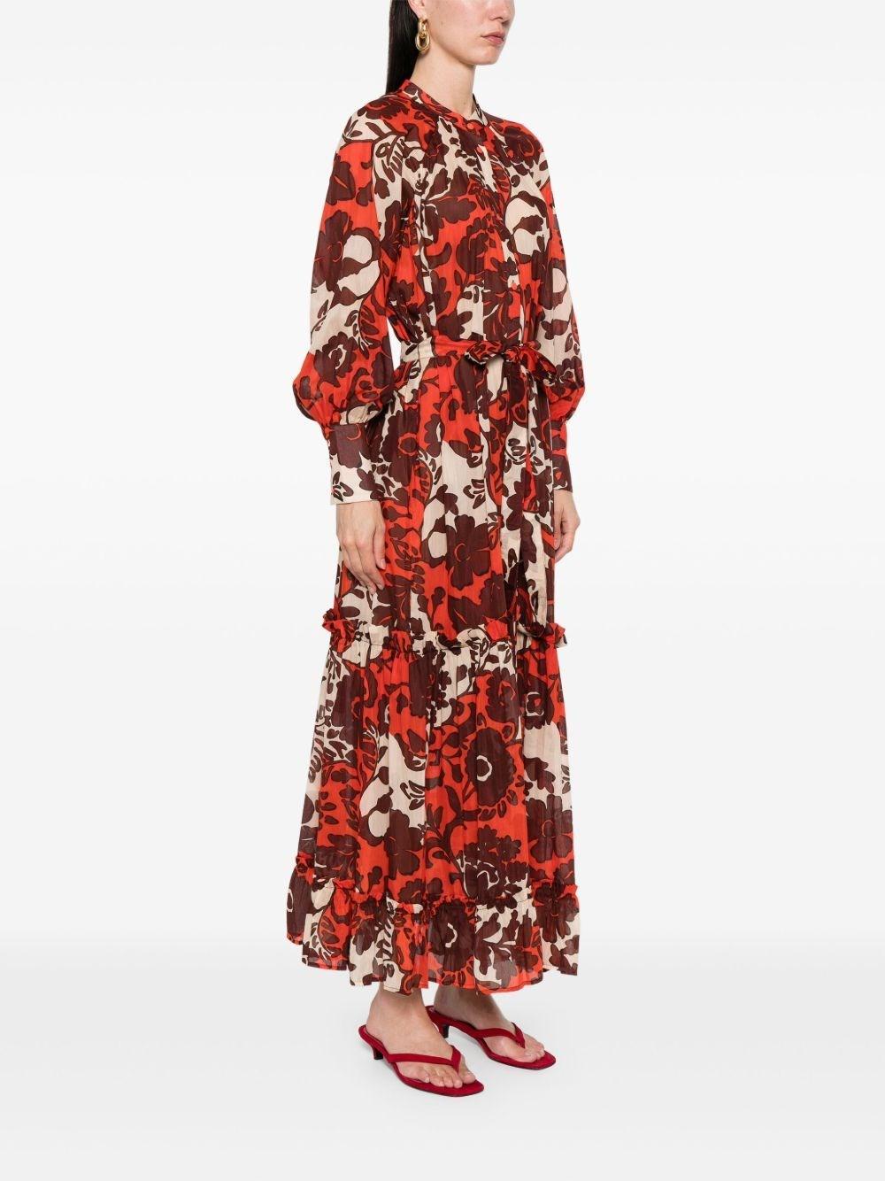 VIP【関税送料無料】希少 Anjuna Nina long dress Anjuna Nina Maxi Dress | Red | FARFETCH