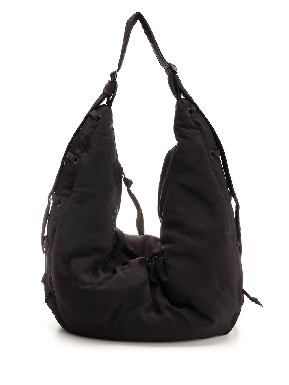 Lemaire Dark Chocolate "game" Bag in Black for Men Lyst