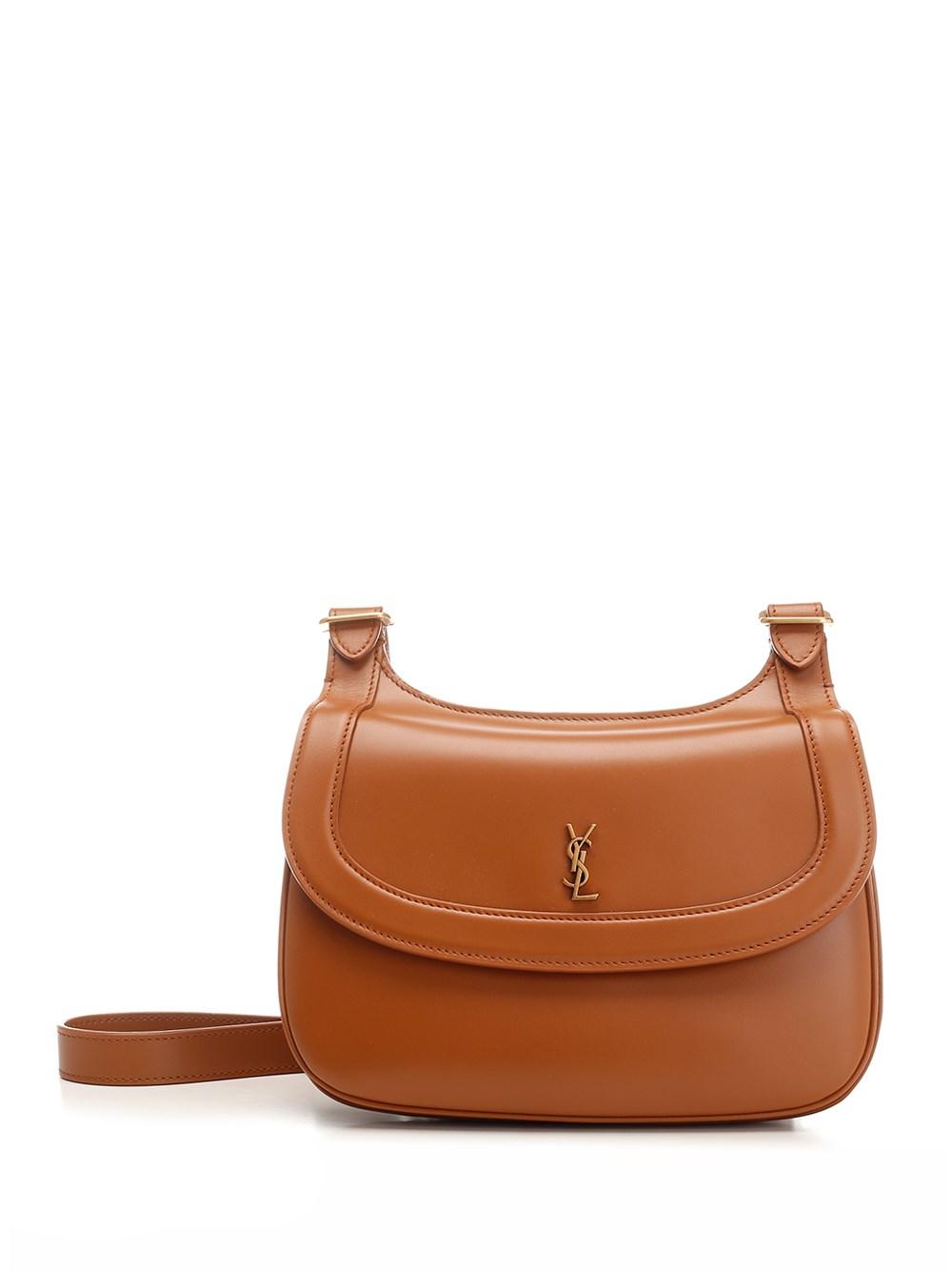 Saint Laurent Charlie Small Leather Shoulder Bag