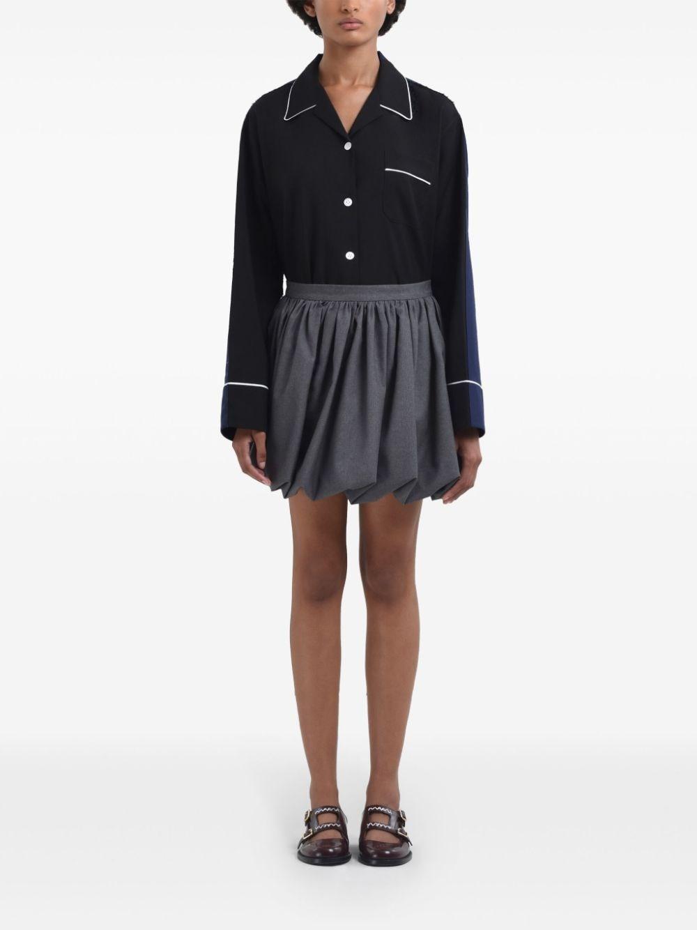 ミニスカート Marni Balloon Skirt Marni Balloon Mini Skirt Skirts in Gray | Lyst