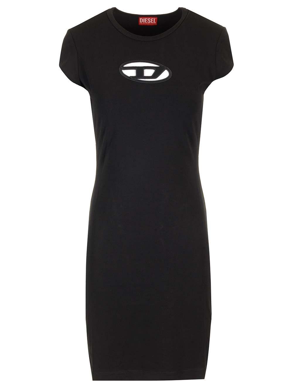 ワンピース DIESEL Black stretch cotton D-Angiel dress Black 'D-ANGIEL' dress Diesel - Vitkac Canada