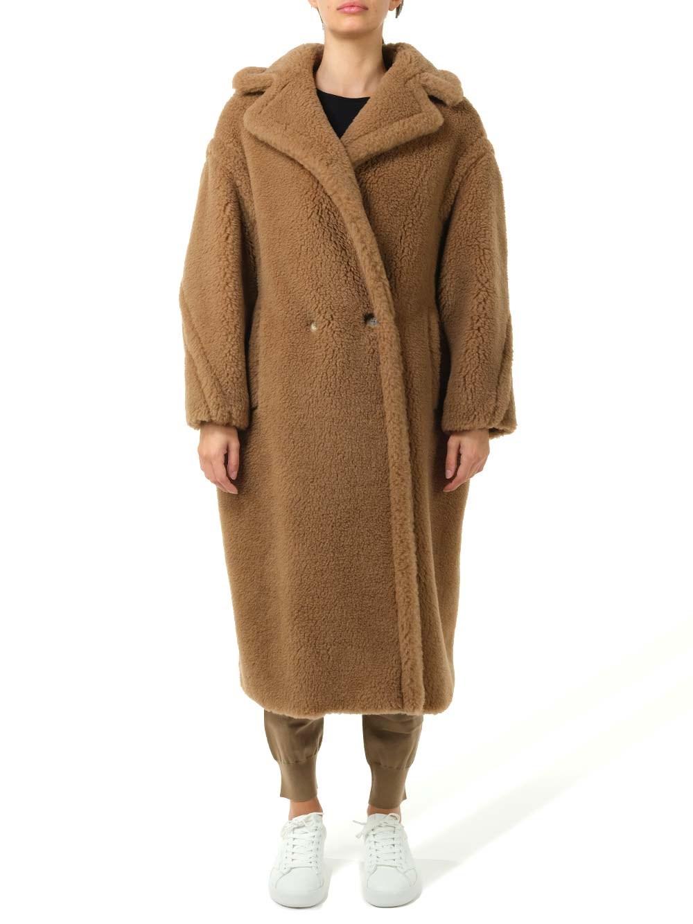 Max Mara "edoardo" Teddy Coat in Brown | Lyst