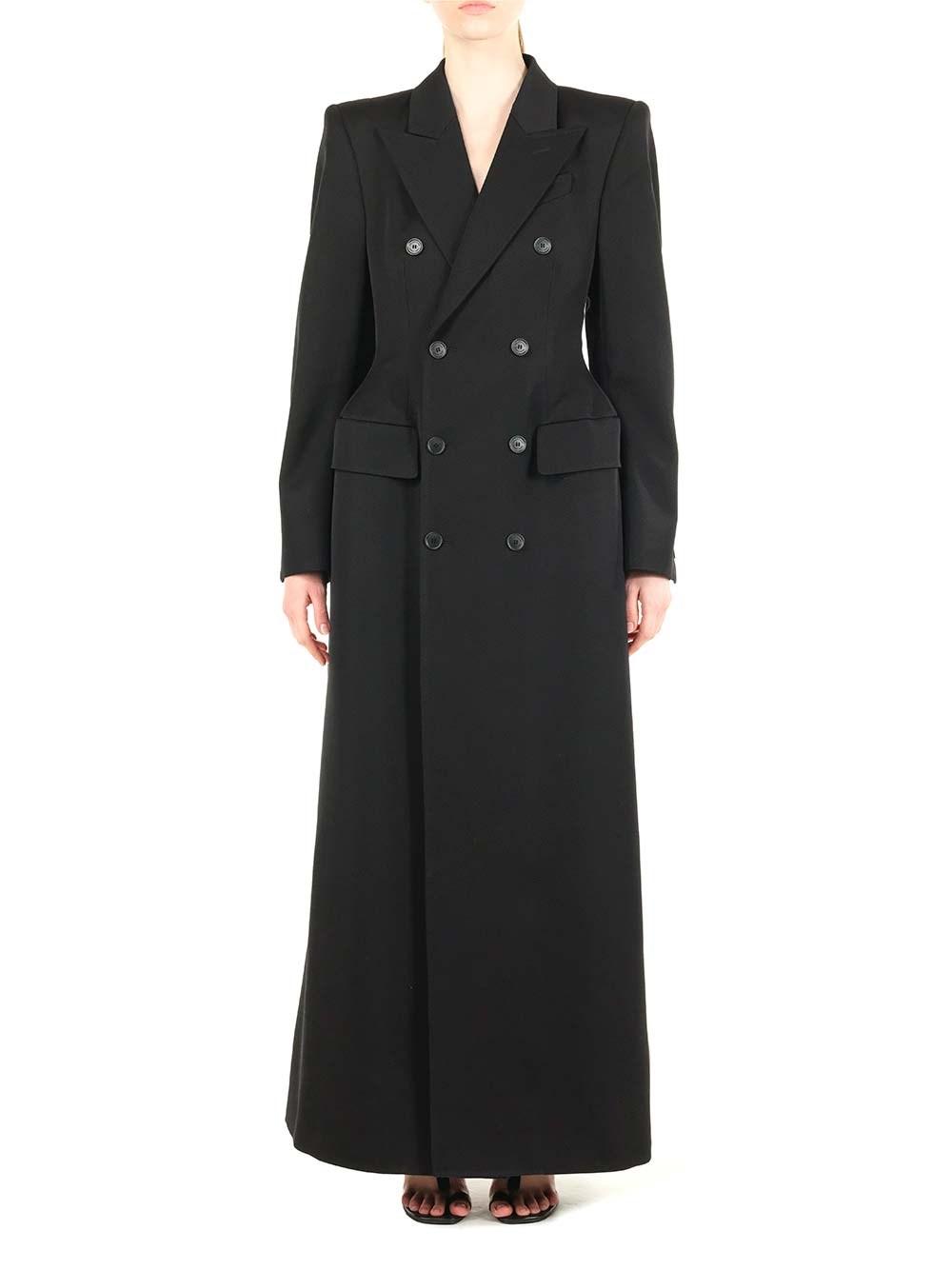 Balenciaga hourglass clearance coat sale
