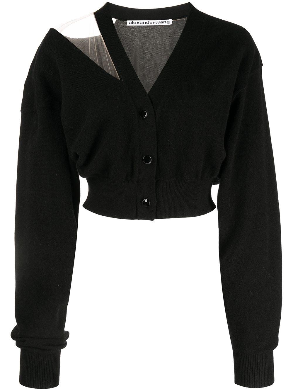 White Womens Jumpers and knitwear Jacquemus Jumpers and knitwear Jacquemus Le Cardigan Alzou Cardigan in Black - Save 5% 