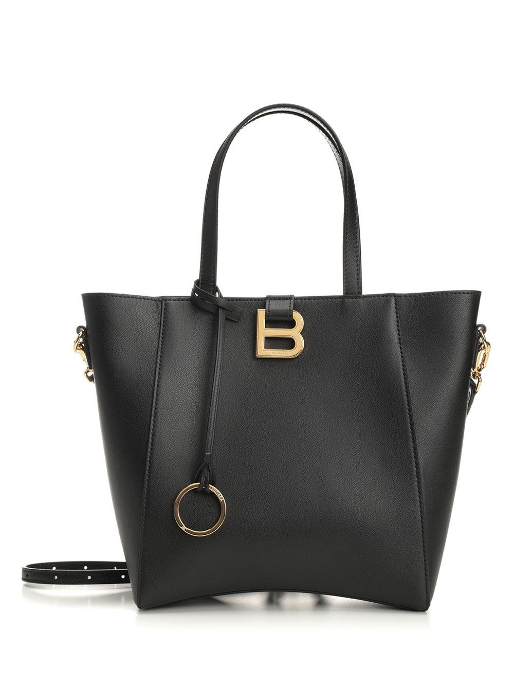 ハンドバッグ BALENCIAGA BLACK LEATHER LARGE HOURGLASS SOFT HANDBAG Women's Hourglass Soft Tote Bag Large in Black | Balenciaga US