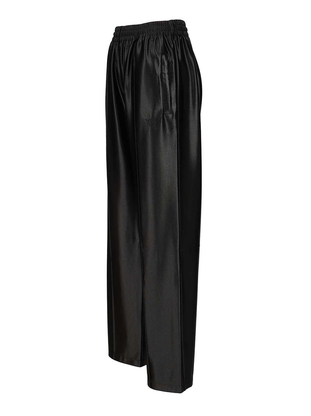 【送料&関税込】Alexander Wang Wide Silk Trousers Alexander Wang Silk Trousers | Blue | FARFETCH