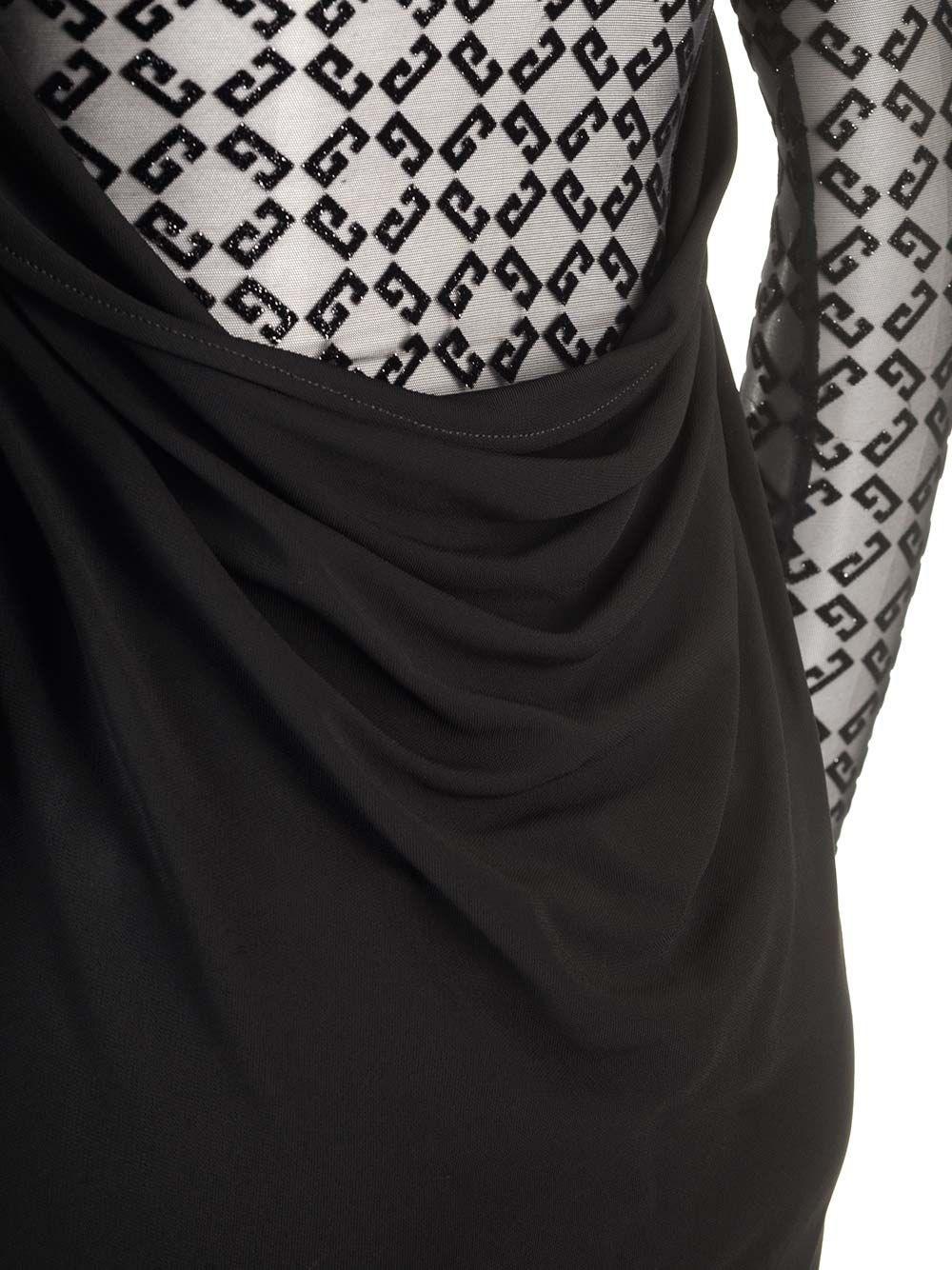 ワンピース Givenchy Jersey And Tulle Mini Dress Givenchy Jersey And Tulle Mini Dress Dresses in Black | Lyst