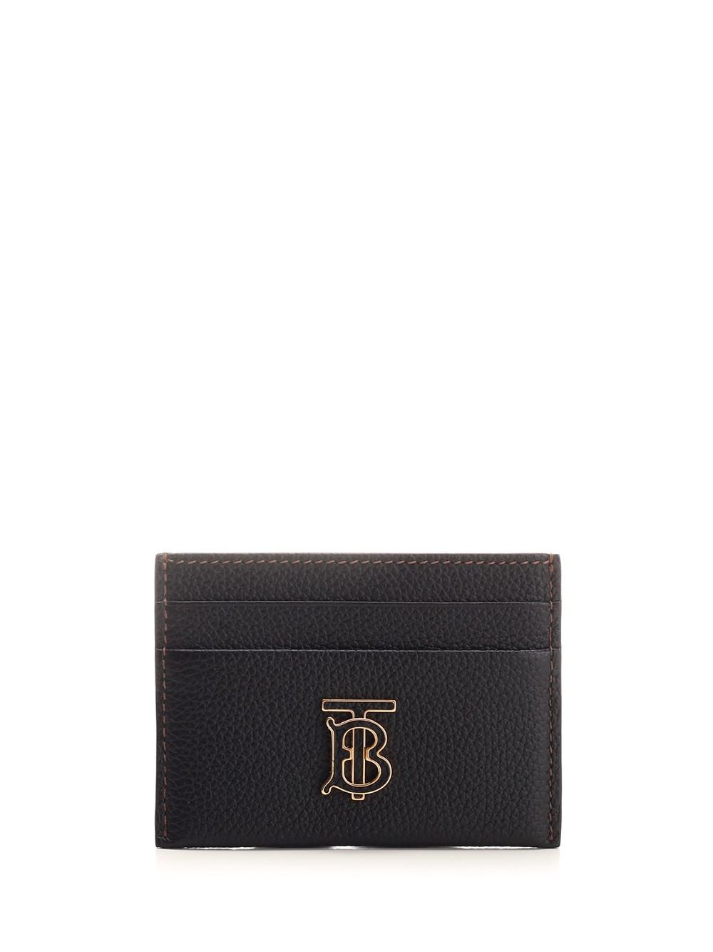 Burberry Card Holder in Black | Lyst
