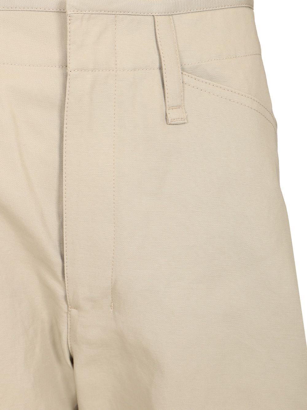Lemaire★Cotton and linen pants Lemaire Cotton And Linen Pants in Natural | Lyst