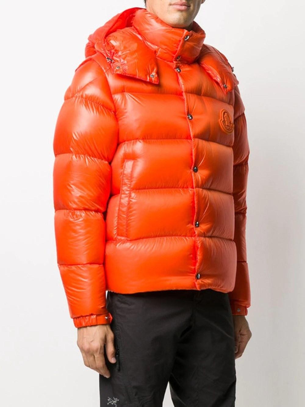 Moncler Tarnos Down Jacket in Orange 
