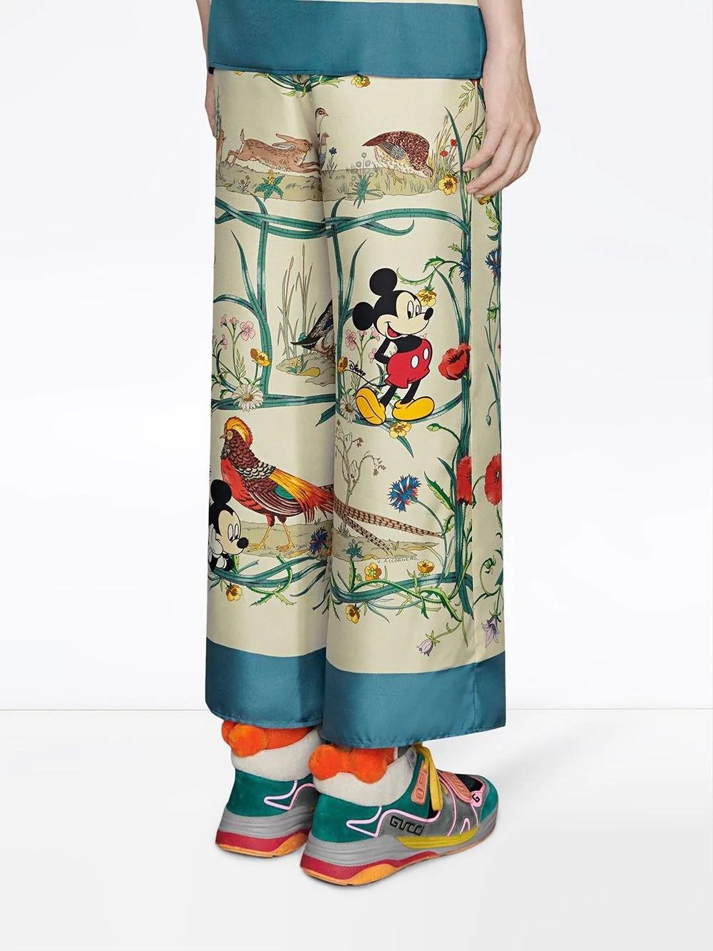 gucci mickey mouse pajamas