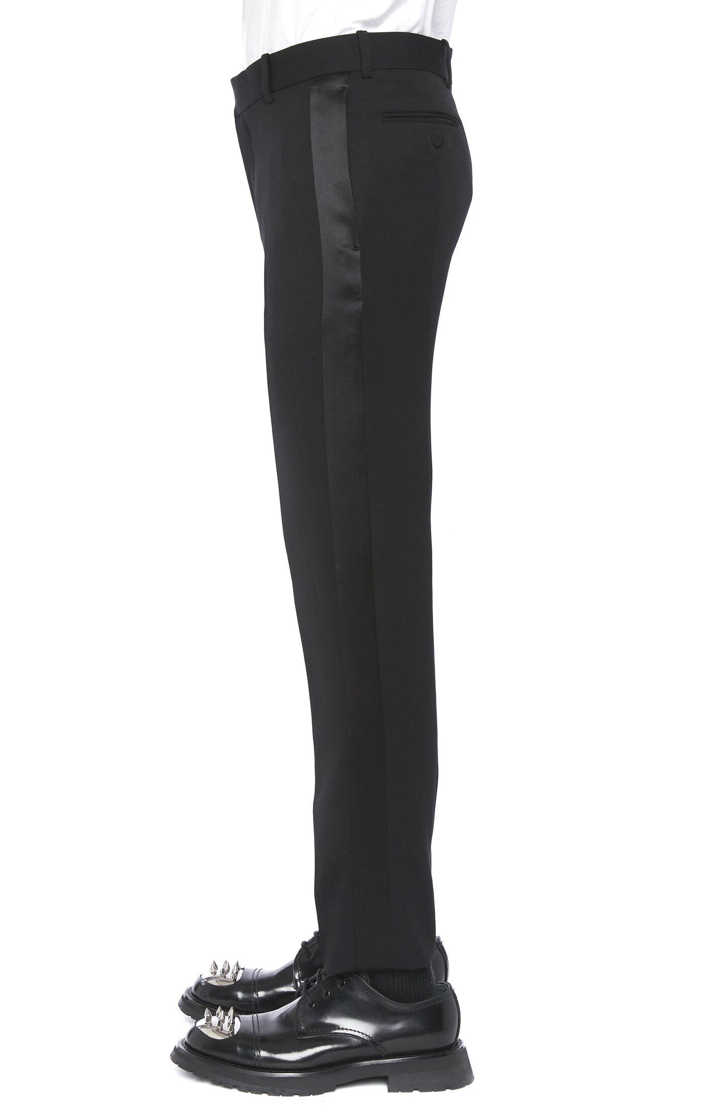 パンツ MCQUEEN PANTS BLACK Alexander McQueen woman's pants Black Side Zipper legs Size
