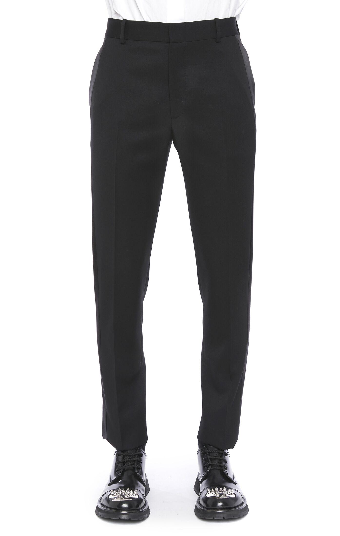 cigarette trousers mens IROINNID Men's Pants Relaxed Velvet Tether Closure Pocket Workwear Pants Solid Color Elastic Waist Pants These snake AMI Paris - Cigarette Trousers