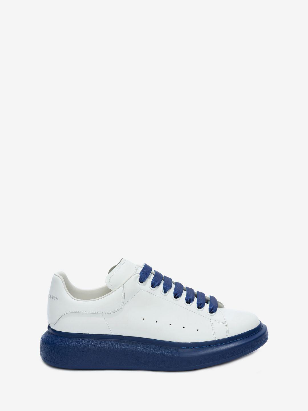 Alexander mcqueen sale men's blue sneakers