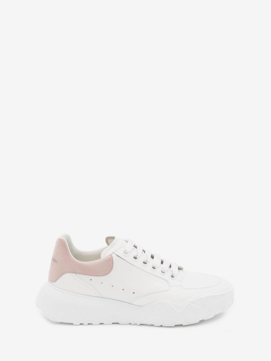 Alexander McQueen Leather Oversized Court Trainer | Lyst