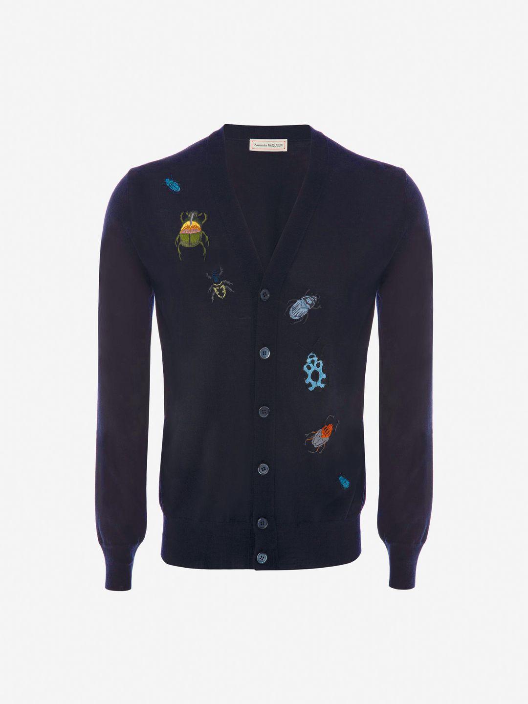 alexander mcqueen mens cardigan